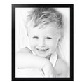 thumbnail image 2 of ArtToFrames 22x28 Inch Satin Black Double Step Lip Picture Frame, This Black Wood Poster Frame is Great for Your Art or Photos, Comes with 060 Plexi Glass (1418), 2 of 7
