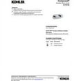 thumbnail image 3 of KOHLER K-73146-TT Crochet Double Robe Composé, Titane, 3 of 3