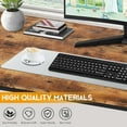 thumbnail image 4 of YRLLENSDAN 47 inch Computer Desk,Office Desk with Metal Frame,Modern Simple Style for Home Office Study,Writing for Small Space, Vintage, 4 of 8