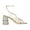 Modern Ivory Butter Nappa Leather, variant on Womens Daffodil Heeled Sandal