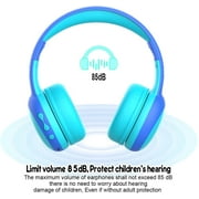 Children's Bluetooth Headsets with Microphones Children's Wireless Headsets for Hearing Protection