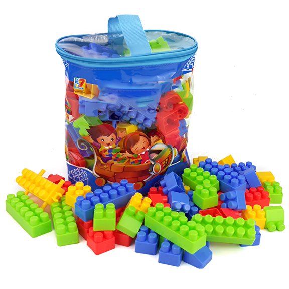 BESTSKY 100Pcs Baby Building Blocks,Safe Material Building Blocks,Creative Thinking Toy Building Sets