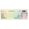 thumbnail image 1 of Teclado inalámbrico AULA S99 Pro RGB Gaming con pantalla verde, 1 of 7