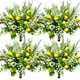 thumbnail image 2 of Arreglo de flores artificiales de primavera, estilo europeo y silvestre, con bayas de Pascua y hojas verdes., 2 of 6