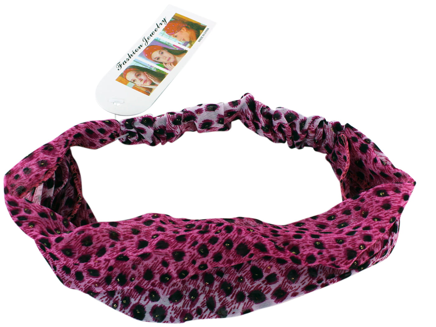 Cheetah/ Leopard Nylon Headband