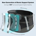 thumbnail image 4 of NEENCA Back Brace for Lower Back Pain Relief with Bionic Support System, Adjustable Lumbar Support Belt for Men & Women with Lumbar Pad-XL, 4 of 9