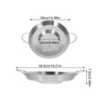 thumbnail image 2 of UPGRATOR Deep Frying Pans Steel Pans Cooking For Cooking Enthusiasts 1Pcs, 2 of 6