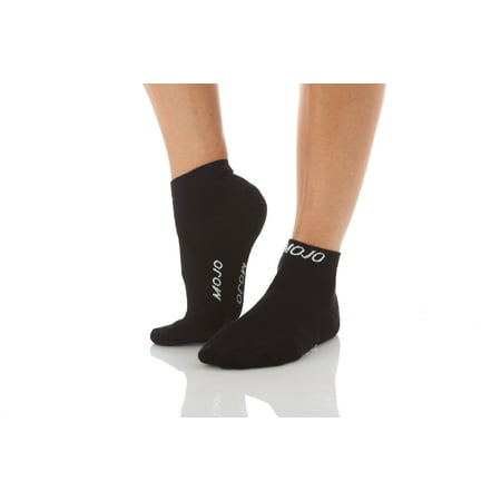 Mojo Athletic Compression Socks Ankle Length - Medium Support 15-20mmHg Black