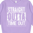 thumbnail image 3 of Inktastic Straight Outta Time out Toddler Sweatshirt, 3 of 4