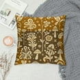 thumbnail image 2 of COMIO Mushroom Throw Pillow Covers Decorative Couch Pillow Cover Soft Cushion Covers Cases Modern Home Decor for Couch Sofa Bed (Mushroom Flowers), 2 of 5