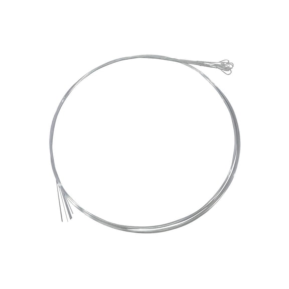 Folkcraft® Plain Steel Strings, Loop Ends, Pack Of Twelve, .014