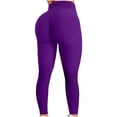 thumbnail image 1 of Leggings, Mujer Levantamiento de glúteos Pantalones de yoga Cintura alta Control de barriga Burbuja Levantamiento de cadera Entrenamiento Mallas para correr Adepaton WMZL-864-117, 1 of 5