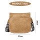thumbnail image 2 of Bolso bandolera Bolso de piel para mujer Bolso bandolera Bolso cubo para mujer, correa ajustable, 2 of 5