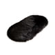 thumbnail image 1 of Yuarrent Alfombra gruesa y cómoda para interior, ovalada, ligera, para cabecera, para sala de estar, dormitorio, para el hogar, decoración de Decoración del hogar Negro 60*120cm, 1 of 6
