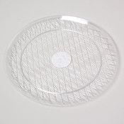 Box Crystal Tray - Serving Tray Crystal Clear 14In Round (48 Units Included)