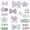 Blue / Purple, variant on Hair Clips for Girls 16 Pcs No Slip Assorted Barrettes for Kids Bows Pink Red Cute Hair Accessories for Little Girls Teens Toddlers Child Kids Gifts