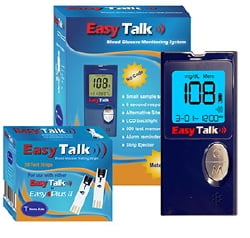 Easy Talk Blood Glucose Meter 91237-0001-47