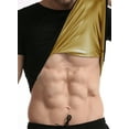 thumbnail image 3 of Sauna Sweat Suit For Men Weight Loss Shapewear Heat Trapping Sweat T-Shirt Compression Vest Top, 3 of 5