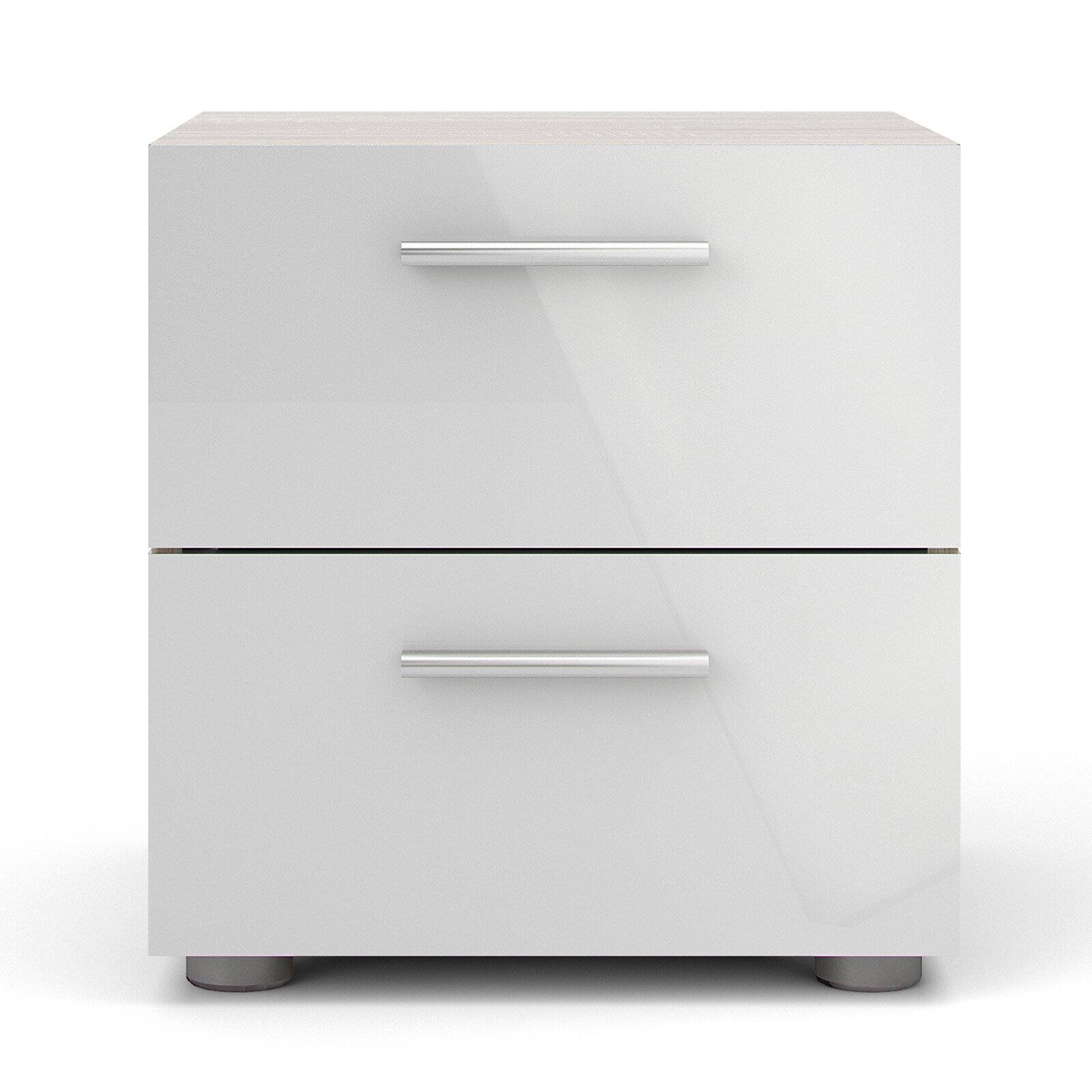 Tvilum Austin 2 Drawer Nightstand Walmart Com Walmart Com