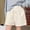 White, variant on OGLCCG Girls Cotton Shorts Kids Athletic Running Sweat Shorts with Pockets Summer Casual Elastic Waist Beach Shorts 3-16 Years