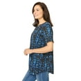 thumbnail image 3 of Woman Within Plus Size Criss Cross Tee, 3 of 3