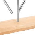 thumbnail image 5 of TABLZONE 2Sets Lightweight Metal Triangle Bell with Wooden Stand and Striker for Beginner Musicians, 5 of 5