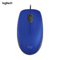 thumbnail image 1 of TFixol Logitech M110 USB Wired Optical Mouse Full-size Mute Office Mouse Ergonomic Mice Plug&Play for Desktop Computer Laptop Blue, 1 of 8