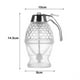 thumbnail image 2 of Injueey Dispensador de jarabe de miel Premium acrílico tarro de olla 1 taza soporte de gatillo de colmena de abeja de vidrio Cocina y Comedor, 2 of 6