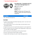 thumbnail image 2 of Front Wheel Hub - Compatible with 2017 - 2019 Ford F-550 Super Duty 4 X 4 2018, 2 of 2