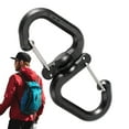thumbnail image 4 of Multipurpose Swivel Clips Heavy Duty Carabiner with 360 Rotating Double Hooks Ideal for Backpack and Keychain Use for Dog Walking and Outdoor Activities, 4 of 8