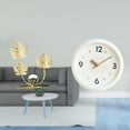 thumbnail image 2 of Estatua de hojas, estantería, escultura de hojas, reloj de pared moderno, reloj colgante de pared, redondo, sin , silencioso, números , d, 2 of 8