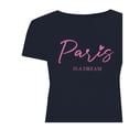 thumbnail image 4 of Playera George para Niña, con Estampados de Frases Azul Talla 2, 4 of 4
