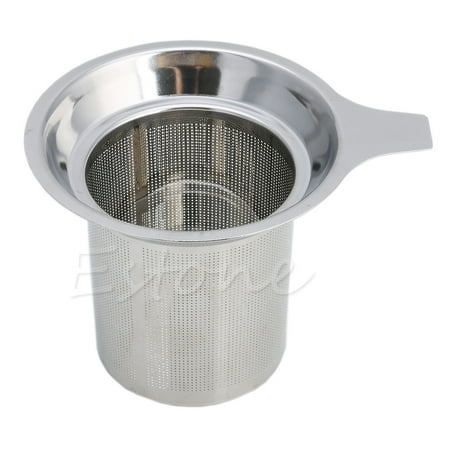 

Popular Stainless Mesh Tea Infuser Reusable Strainer Loose Tea Leaf Spice Filter