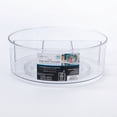 thumbnail image 6 of Mainstays High Wall 12-inch Clear Lazy Susan Turntable Organizer, 6 of 9