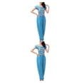 thumbnail image 3 of Sonducket Pantalones de danza del vientre indio para mujer, conjunto de traje con parte trasera de baile, traje profesional Sexy para mujer, Type5 NO5, 3 of 6