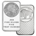 thumbnail image 3 of Buffalo Design Silver Bar - 5 Ounce .999 Pure, 3 of 3