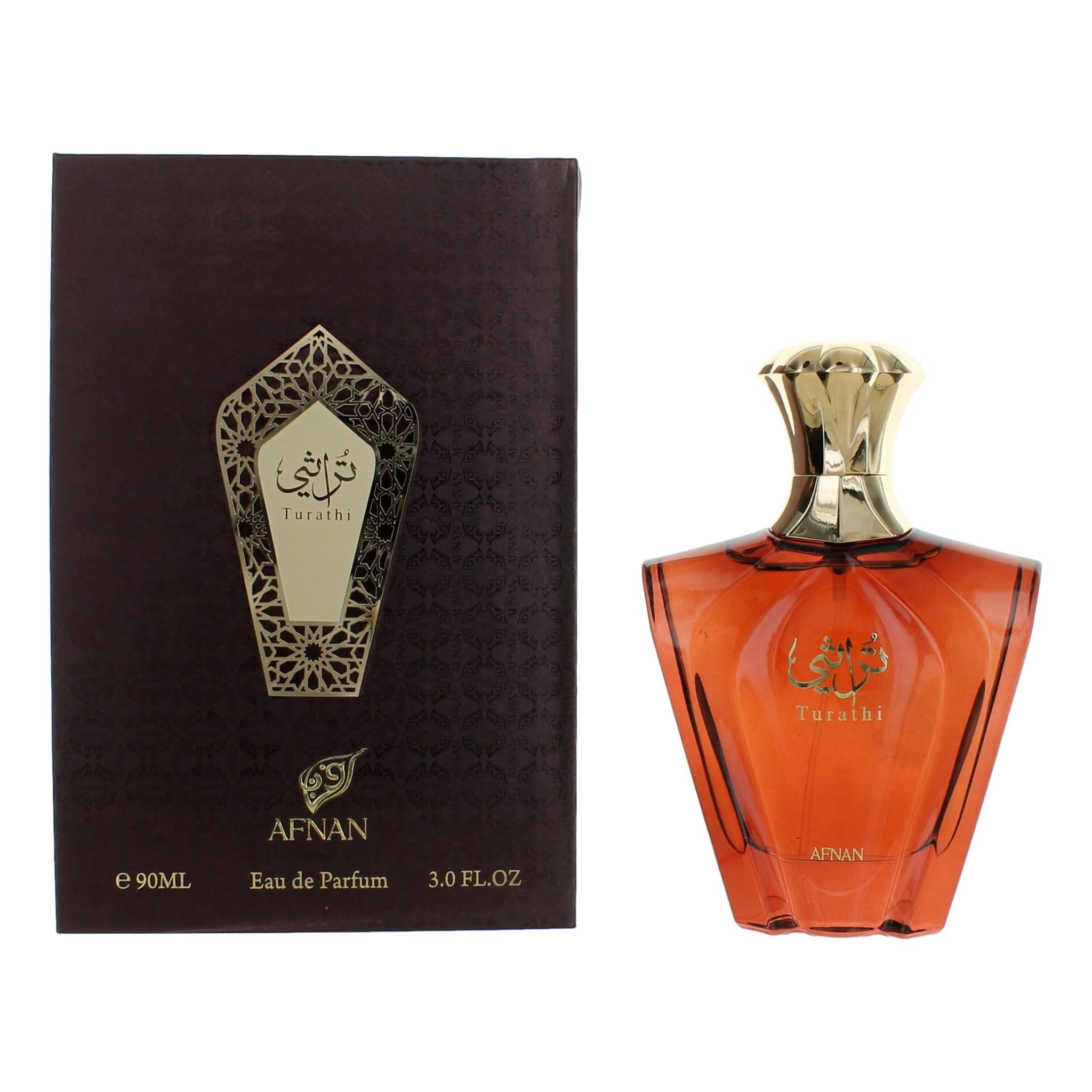 Afnan, Turathi Blue by Afnan for Men, 3 oz EDP Spray, Aromatic