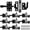 Black-8, variant on Casement Window Lock 1 Antique Brass Zinc Alloy Home Security