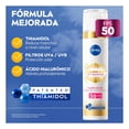 thumbnail image 3 of Fluido facial Nivea Luminous 630 anti-manchas FPS 50 con ácido hialurónico y vitamina E 40 ml, 3 of 4