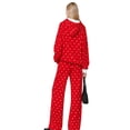 thumbnail image 3 of Stralyhd Long Sleeve Hoodie Set Women Oversized Hooded Polka Dots Tracksuits 2026 Fall Comfort Sweatsuits Athletic 2 Piece Jogger Set Red M, 3 of 3