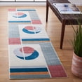 thumbnail image 2 of SAFAVIEH Orwell Clarence Abstract Runner Rug, Beige/Dark Teal, 2'2" x 9', 2 of 8