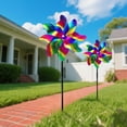 thumbnail image 3 of Reflective Windmill Bird Sparkly Garden Yard Decorative for Outdoor Patio Farm Installation 2PCS, 3 of 3