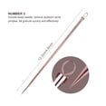 thumbnail image 4 of 4PCS Blackhead Extractor - Stainless Steel  Comedone Blackhead Puller Professional Extraction Of Black Points - Black / White Points /  Buttons / Buttons With Case, 4 of 8