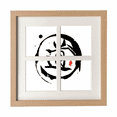 thumbnail image 1 of Dao la religión personaje China Pantalla de escritorio de pared de marco 4 aperturas, 1 of 4