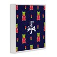 thumbnail image 3 of Stupell Industries Contemporary Hey Sugar Candy Bear White Framed Giclee Art, 12 x 12, by Amelia Noyes, 3 of 8