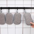 thumbnail image 6 of Clearance! Cleaning Brush 12 Pcs Multi Purpose Sponges Kitchen Dish Sponge for Washing Dishes Non Scratch Microfiber Sponges for Cleaning Dishes Pots and Pans Rough Scrubbers Side for Non, 6 of 9