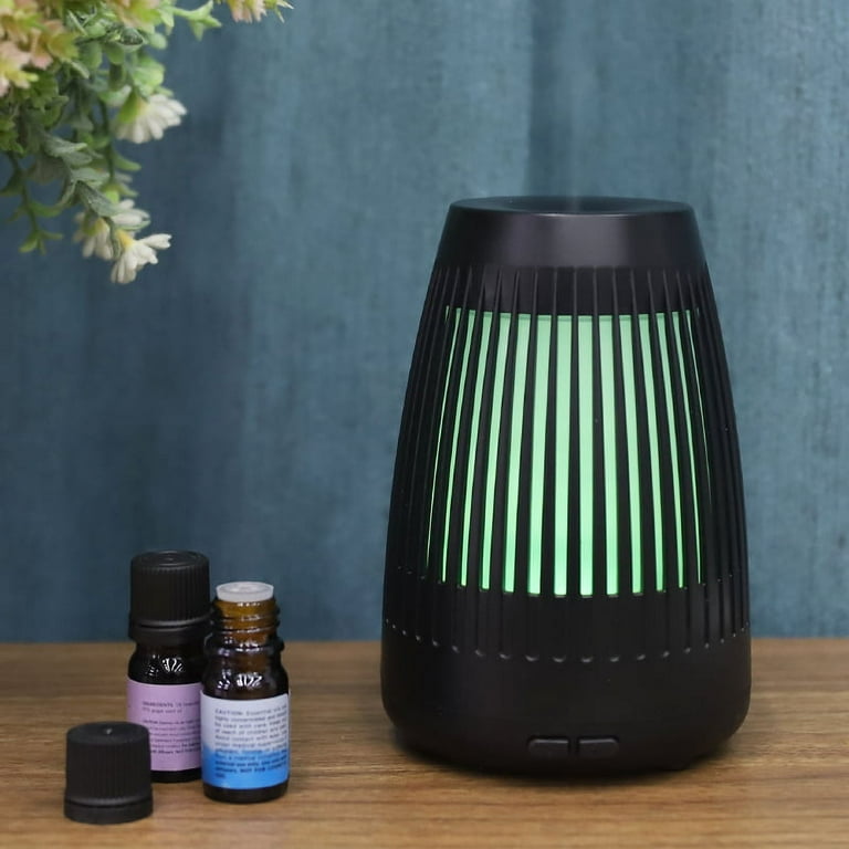 Mainstays Cool Mist Ultrasonic Cut Diffuser- Black, 100ml