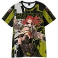 thumbnail image 2 of Silver Basic Summer Short sleeved Printed T-shirt for Children and Youth Comic Characters 150,02-1, 2 of 3