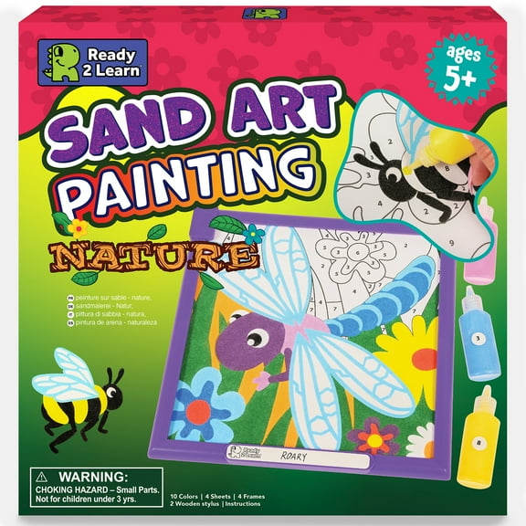 READY 2 LEARN Sand Art Painting, Nature