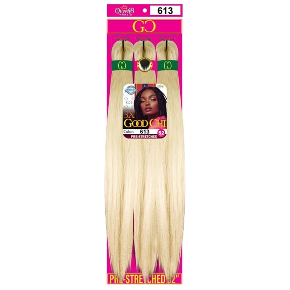 3X Good Chi Pre-Stretchced Braid 52" - #613